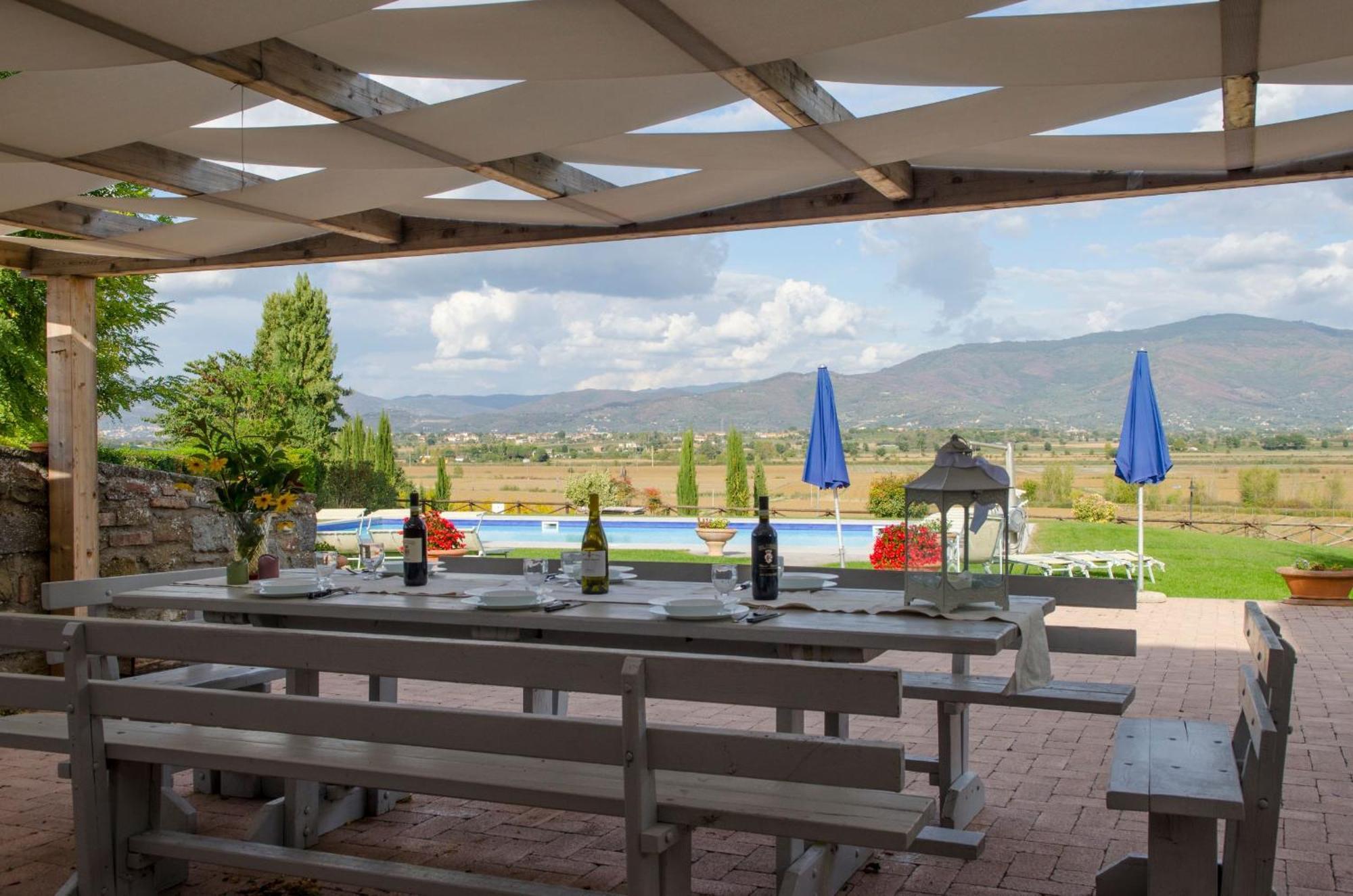 Villa Margherita - Homelike Villas コルトーナ エクステリア 写真